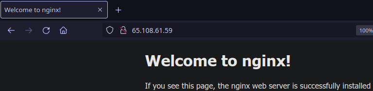 欢迎使用nginx!